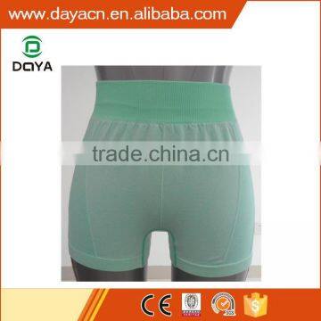 High quality fashionable gym wear seamless jacquard yoga shorts