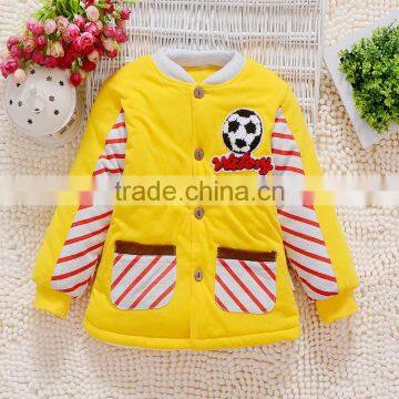 Wholesale cotton printing children winter coat