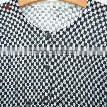 Print Cardigan Woolen Kids Knitted Sweater Designs For Children photo-3