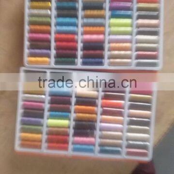 402 Polyester Sewing Thread Set 50 Colors 200m Each Cone With Embroidery Thread photo-3