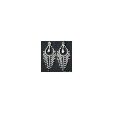 Sell Rhinestone Fashion Earring (#72544)
