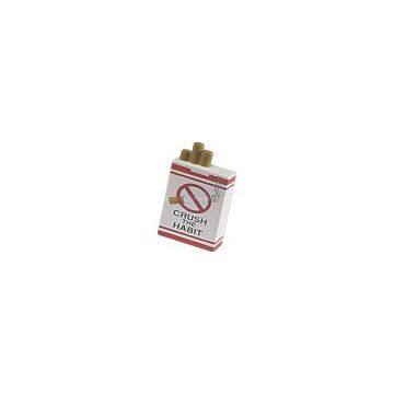 Promotional Stock cigarette pack shape stress reliever
