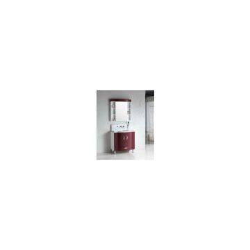 18mm 2013 modern design PVC bathroom cabinet