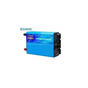 600W DC to AC Pure Sine Wave Power Inverter