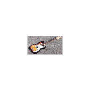 Professional 20 Frets Electric Bass Instrument With Rosewood Fingerboard / Maple Neck