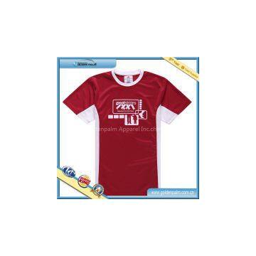 100%polyester dry fit t shirt for sport