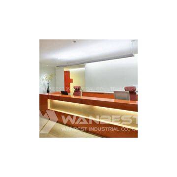 Hanex Orange Reception Desk