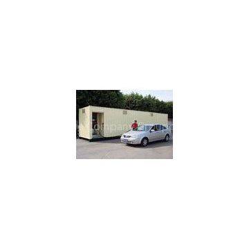 Durable Commercial Pre Engineered Steel Buildings As Movable Gas Station