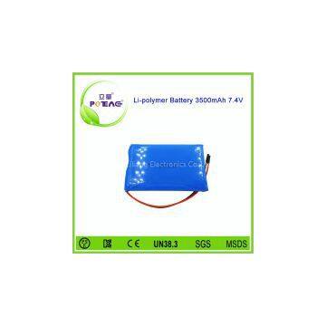 custom 2s 7.4v 3500mah rc helicopter lipo battery