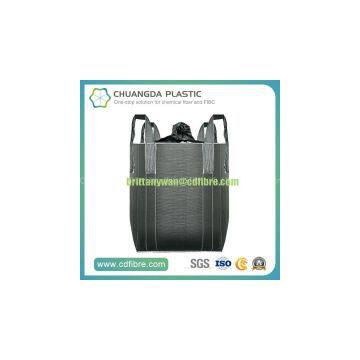 Carbon Black FIBC Big Bulk Bag Super Sack with Spout