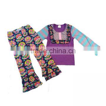 Children Clothing 2017 Toddler Girl Clothing Long Sleeve T-shirts With Pants Kids Clothes Wholesale photo-2