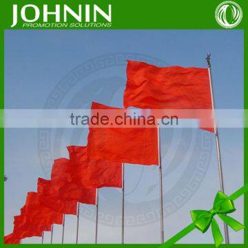 JOHNIN made EURO Cup Custom priniting polyester fans keep flying high red flag