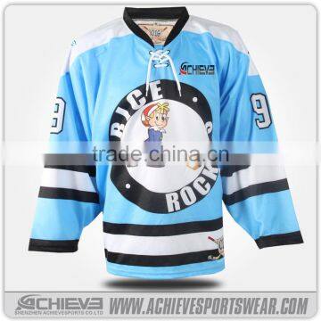 Racing Team Black Color International Ice Hockey Jerseys photo-4