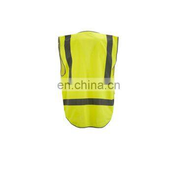 BSCI Cheap Black Reflective Safety Vest With Pockets for Workwear photo-5