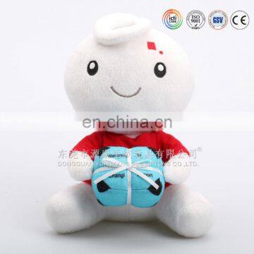 "I love you"plush toys with candy gift for valentine's day