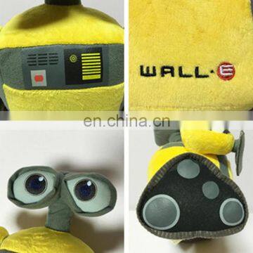 Cartoon Character Wall-E Plush Car Toy Yellow Robot Big Eyes photo-4
