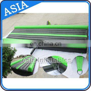 Green air track air block air mat for gymnastic equipments