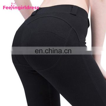 Tight Black Butt Lifter Women's Pants Top Quality Women Jeans Linen Pants