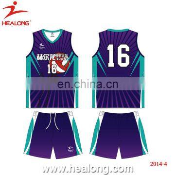 Healong Sublimation Printing Winter Thermal Volleyball Kit photo-3