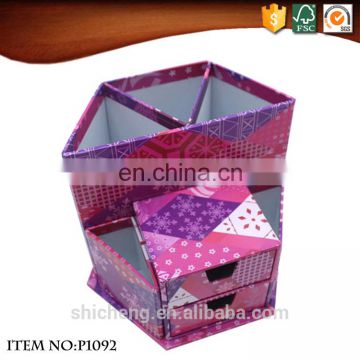 Cardboard Pen Holder Stationery Set for Kids