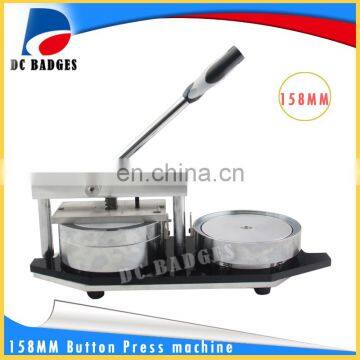 Free shipping 158 mm button panel making machine, circular mould machine including 158 mm mold factory outlet