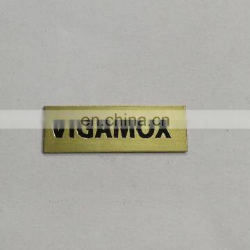 metal thin adhesive label for shutter