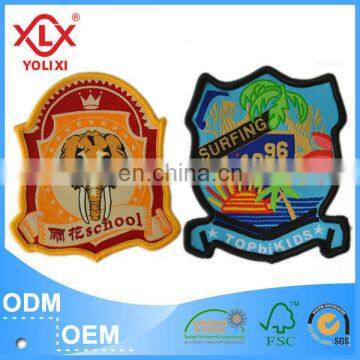 2015 high definition woven badge