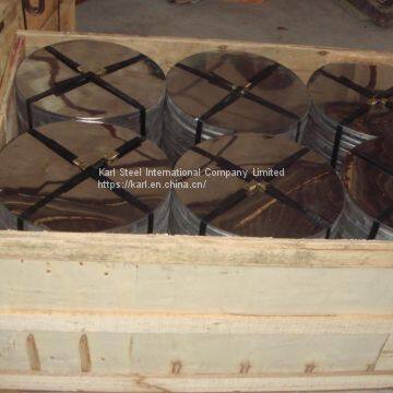 High Quality Cold Rolled 201 Aod Material Stainless Steel Circle photo-2