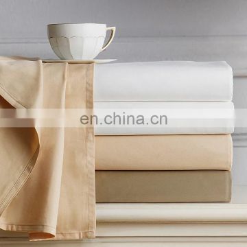 Five Star Hotel Cotton Sateen Flat Sheet Bed Sheet