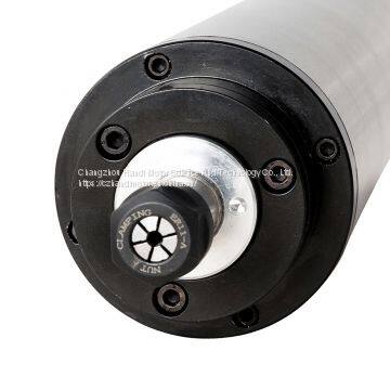High Speed Electric Spindle Motor for CNC Machines 65*0.8kw Water Cooling Spindle Motor photo-2