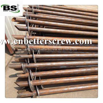 Steel Helical Pile With Helix