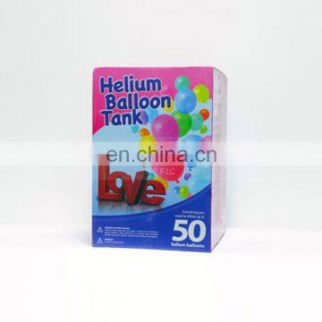 New Style Portable Disposable Helium Tank Kit , Gas Cylinder Helium Balloon