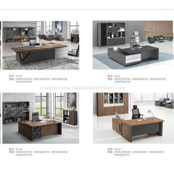 Luxury Eco Manager Executive Wooden Modern Office Desk photo-2