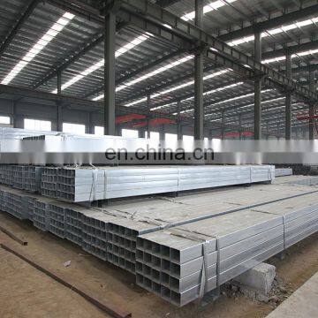 6 m length hot dip galvanized rectangular hollow section pipe