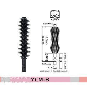 4d Fiber Lash Disposable Silicone Plastic Black Eyebrow Mascara Facial Private Label Tube Brush Wands Bottle Packaging de Soldar Buceo Waterproof With Cap for Eyelash Extensions