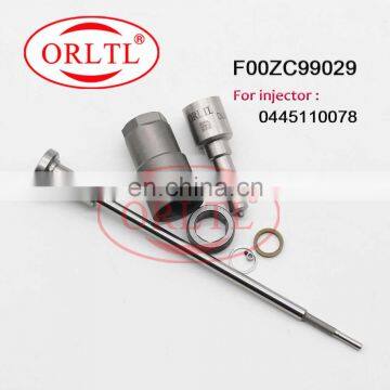 F00ZC99029 Fuel Injection Repair Kits F 00Z C99 029 Pressure Control Valve F00Z C99 029 F00VC01301 For Volvo 0445110077