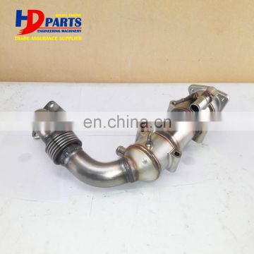 Diesel Engine Parts J08E EGR Pipe Exhaust Gas Valve