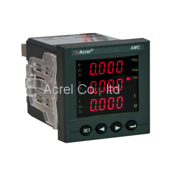 Acrel Amc72-e4-Kc 3 Phase Programmable Panel Energy Meter With Rs485