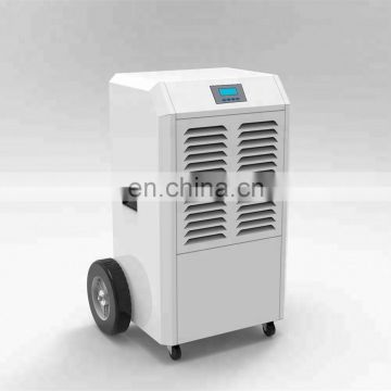 90L Per Day China Portable Cool Air Dehumidifier With Big Wheels And Handle