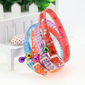 Puppy PVC Collar With Bell Neckband Pet Cat Collar Pet B2 photo-5
