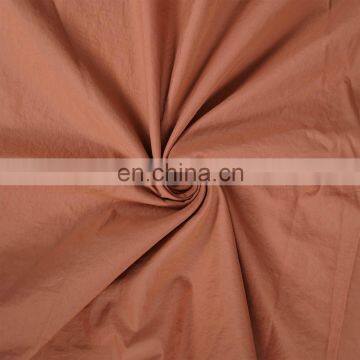 chinese supplier 228T full dull nylon waterproof crinkle taslan jacket fabric