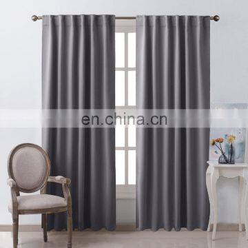 Wide Blackout Curtains Keep Warm Draperies Colorful Sliding Door Drapes photo-2