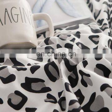 2020 Amazon Hot Sell 100% Cotton Nordic Simple Style 4pcs Reactive Printing Floral Various Design Bed Linen 4 Pcs Bedding Set photo-5