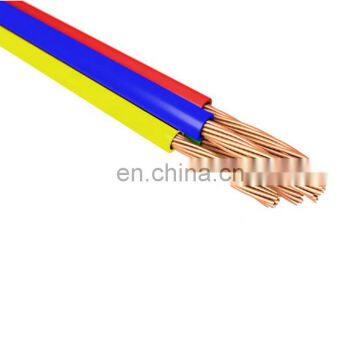 Flexible PVC Electrical Wires And Cables Water Resistant Types Of House Wiring photo-2