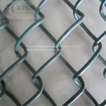 Galvanized or Pvc Coated Used Decorative Chain Link Fence for Sale photo-4