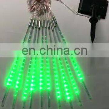 Hot Selling Holiday Lighting Outdoor Led Christmas Meteor Shower Lights Led Solar Meteors