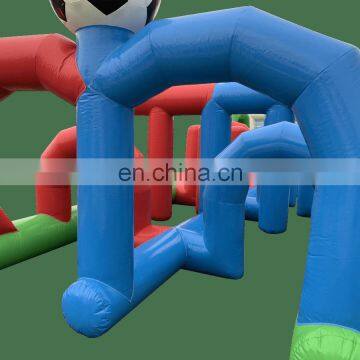 Inflatable Soccer Football Dribble Wipeout Game Fun Carnival Games For Sale photo-3