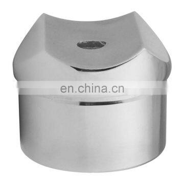 High Quality Stainless Steel Stair Railing the Handrail Round Pipe Tube Support Bracket Fittings photo-2