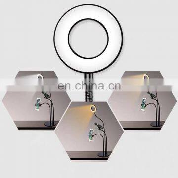 Mobile Phone Live Light Selfie Multi-function Fill Light Beauty Desktop Clip Device Photo Lazy Bracket photo-2