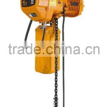 1ton High quality easy installation now model manual electric chain hoist